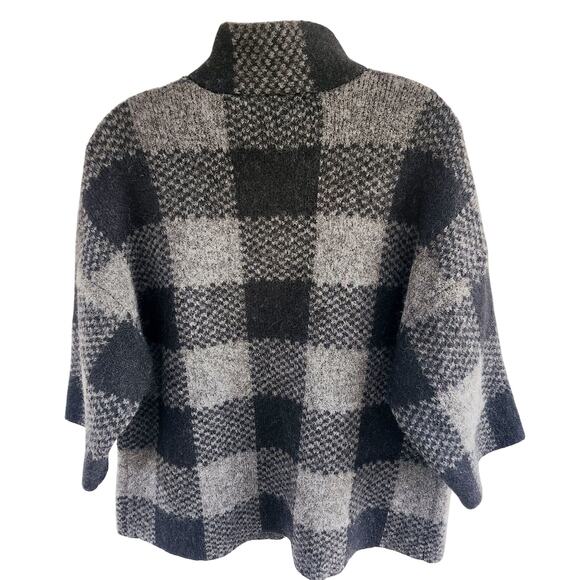 Tahari Buffalo Plaid Jacket M/L | Slow Fashion Cabin Core Streetwear - Picture 5 of 7